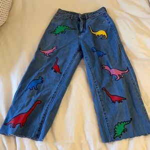 Dinosaur jeans from SHEIN